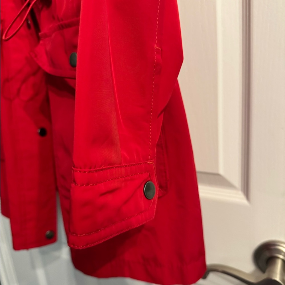 Talbots Waterproof Red Utility Jacket - image 8